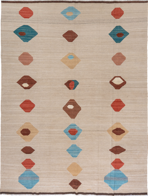 Vintage Kilim Area Rug (8' x 11')
